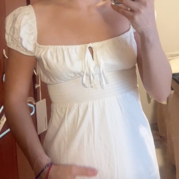 NWT Reformation Arna Midi Dress Size 0 White - Picture 5 of 6